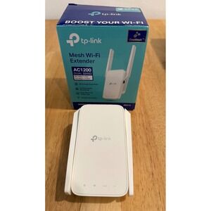 TP-Link RE315 AC1200 Mesh WiFi Extender Dual Band Wireless Repeater White